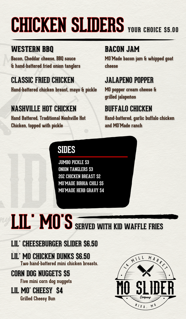 Global Slider Menu | Nixa Mo